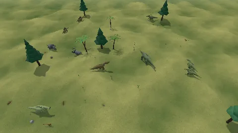 Dinosaur Sanctuary, Dinosaur Sanctuary, 53 items, by Toiling Away